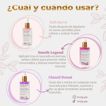 2x1 Truly Crema + Truly Sereum Fresa