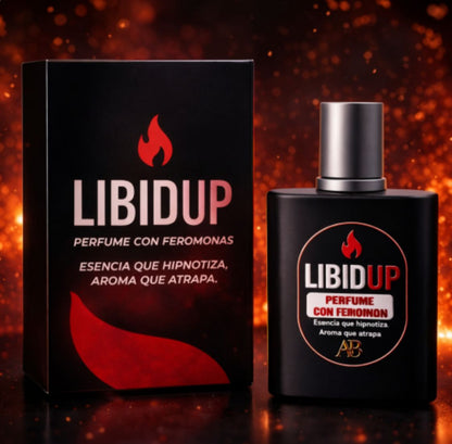 PERFUME VIRAL CON FEROMONAS LIBIDUP (HOMBRE)